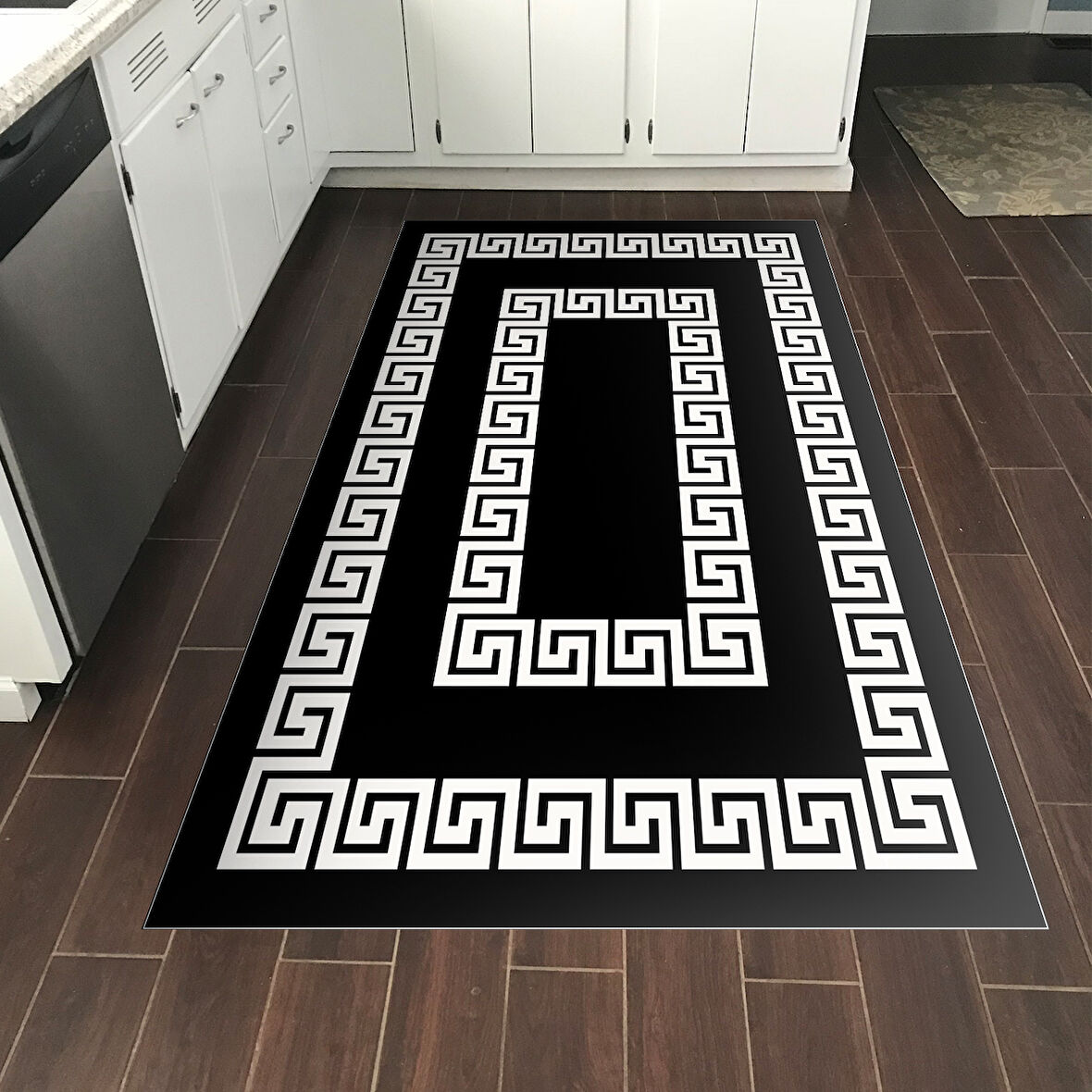 Dekoreko Kaymaz Taban Djt Mutfak Halısı Trend Modern 650M