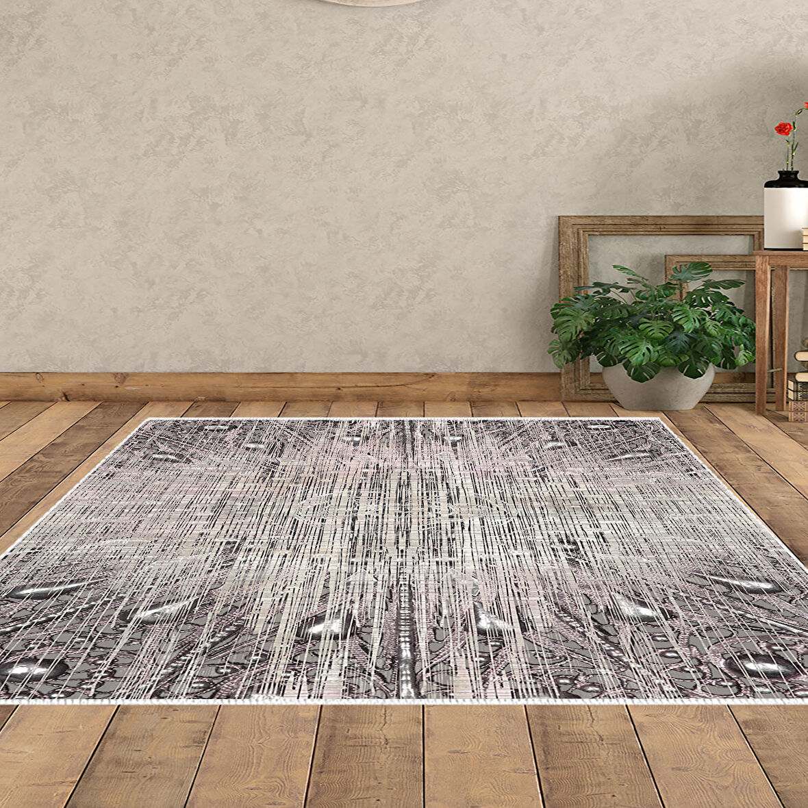 Dekoreko Kaymaz Taban Djt Salon Halısı Trend Modern 743