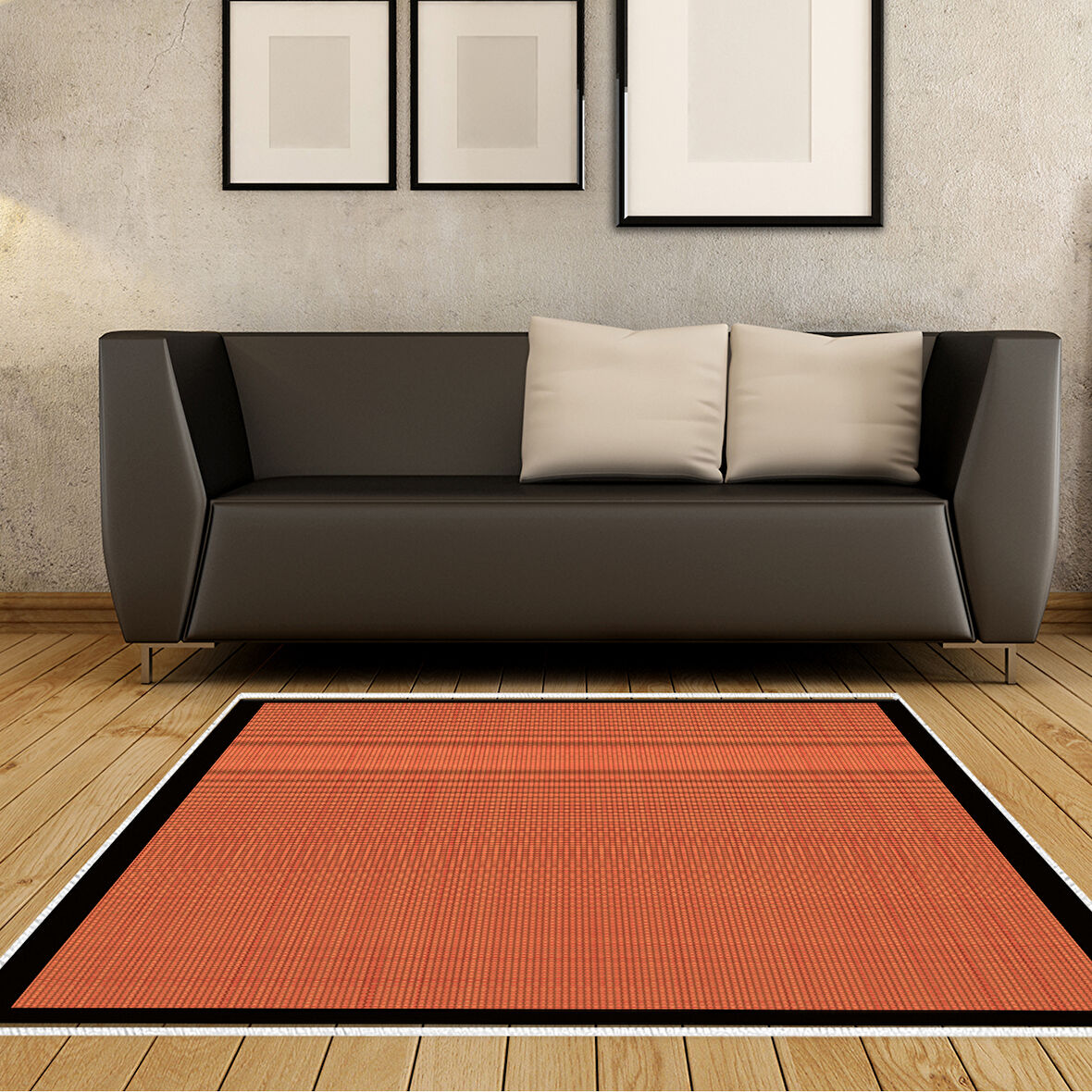 Alanur Home Kaymaz Taban Djt Banyo Mutfak Salon Halı  Trend Dokuma Desen E5007