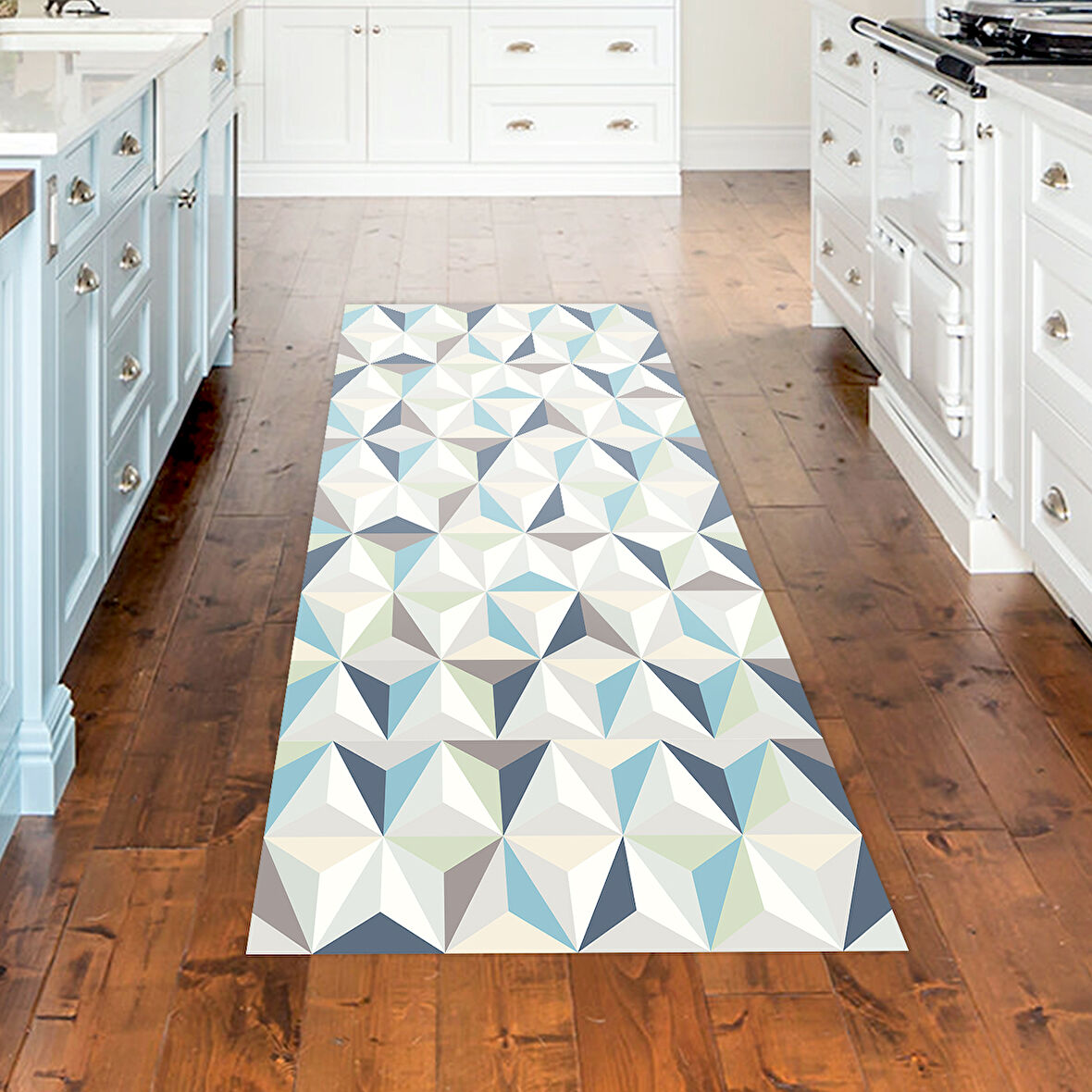 Dekoreko Kaymaz Taban Djt Mutfak Halısı Trend Modern 1944