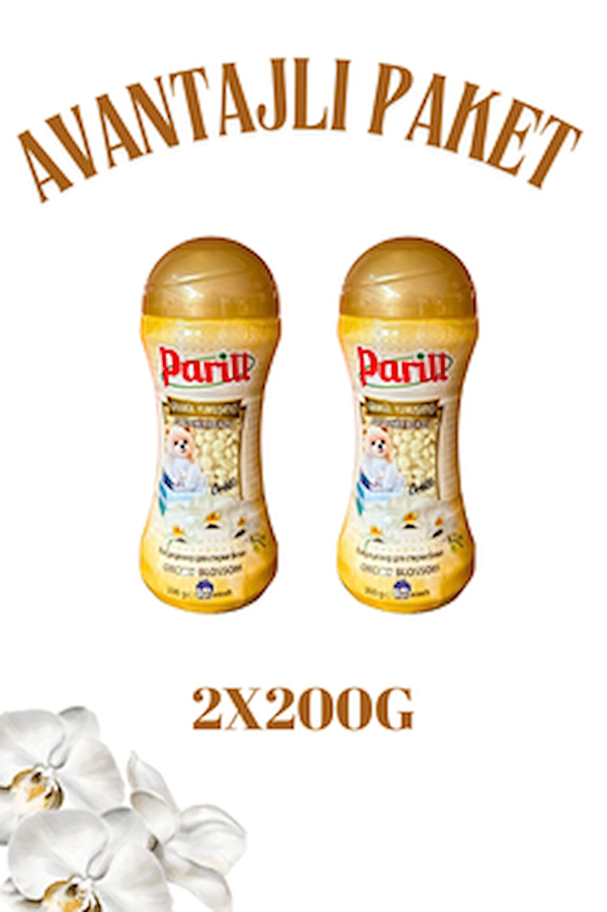 PARİLL ORKİDE GRANÜL YUMUŞATICI 2'Lİ AVANTAJ PAKETİ -400 G