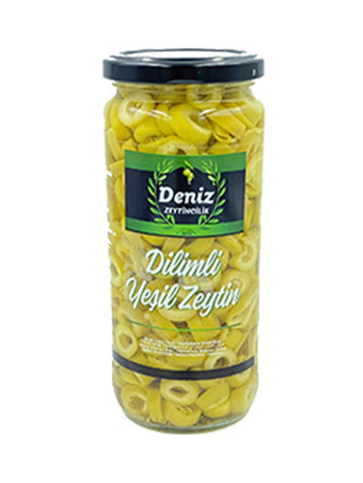 DİLİMLİ YEŞİK ZEYTİN 250GR KAVANOZ Ağırlık: 250GR