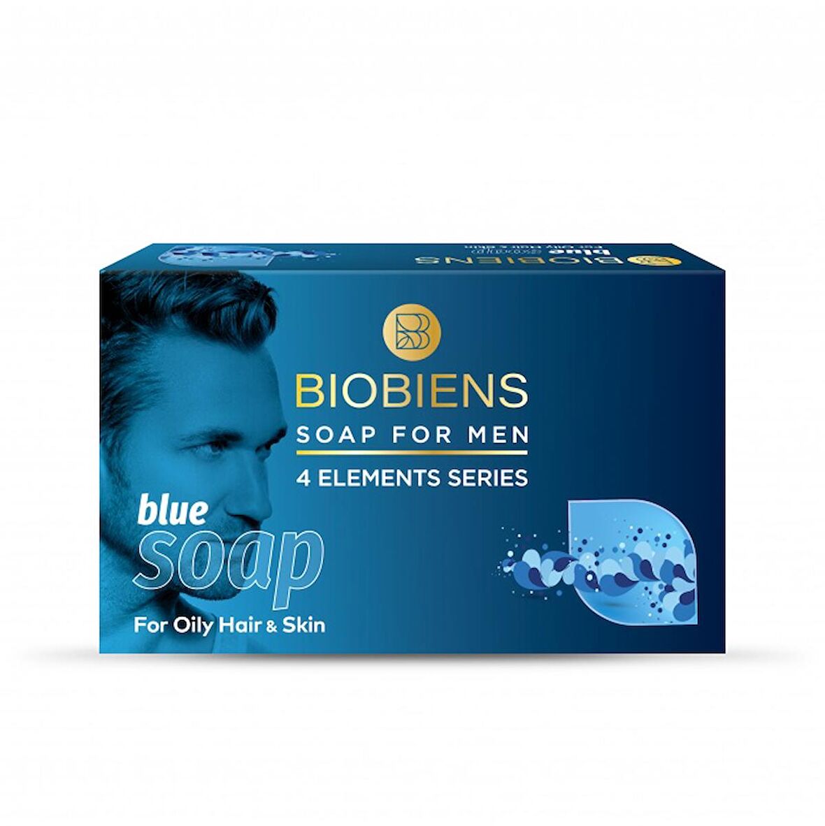 Biobiens Erkek Sabun 80 Gr-Blue(Yağlı Saçlar ve Ciltler İçin)