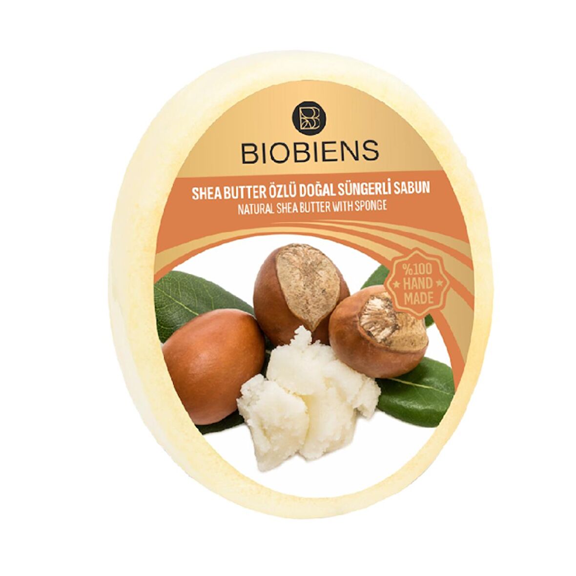 BioBiens Shea Butter Özlü Doğal Süngerli Sabun 135gr