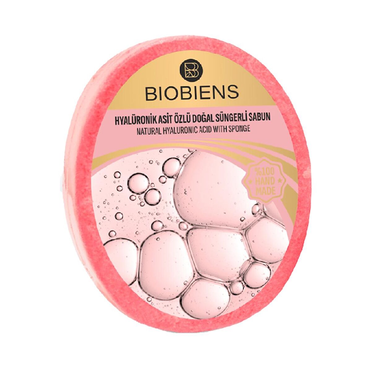 BioBiens Hyalüronik Asit Özlü Doğal Süngerli Sabun 135gr