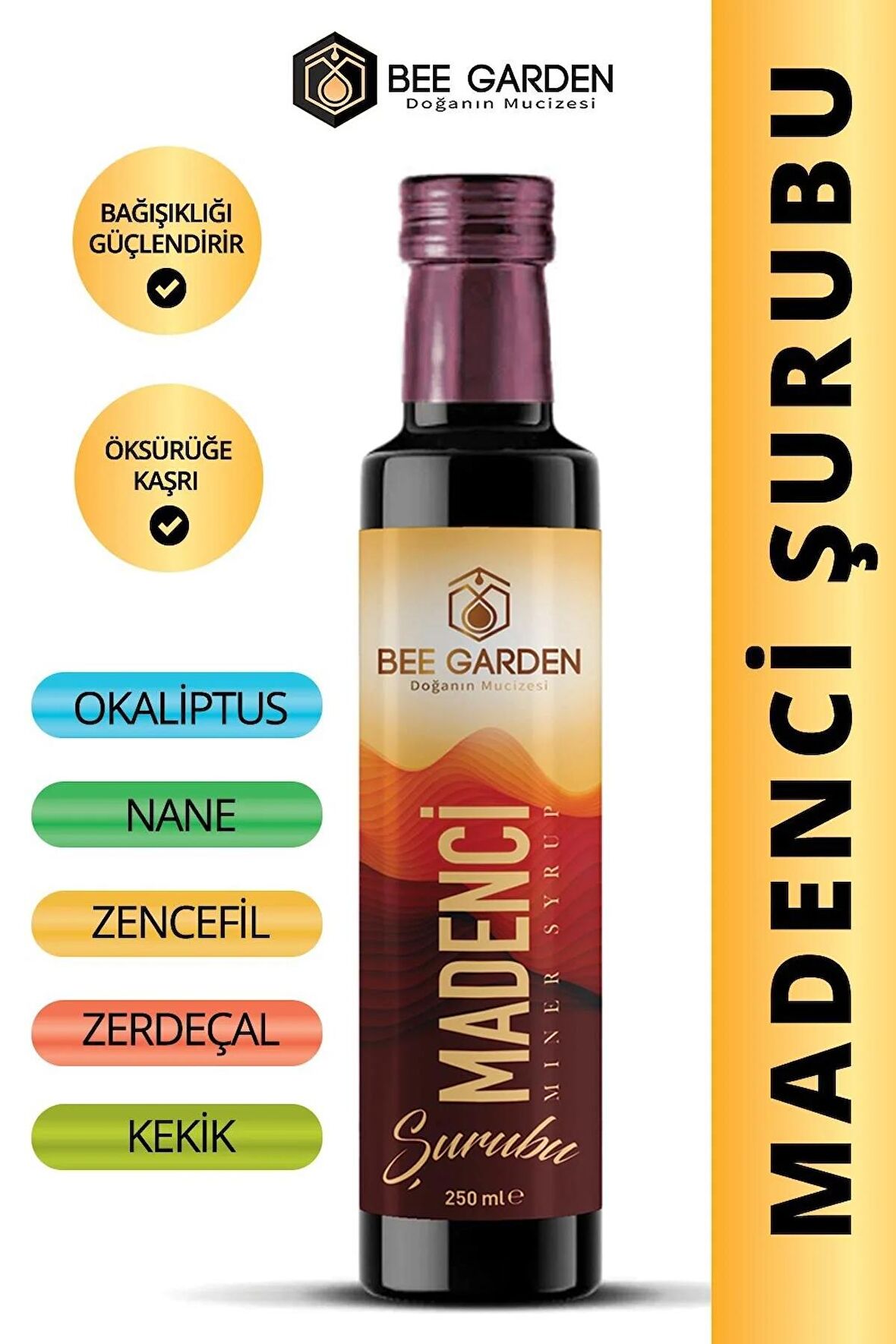 Bee Garden Madenci Şurubu 250 ml