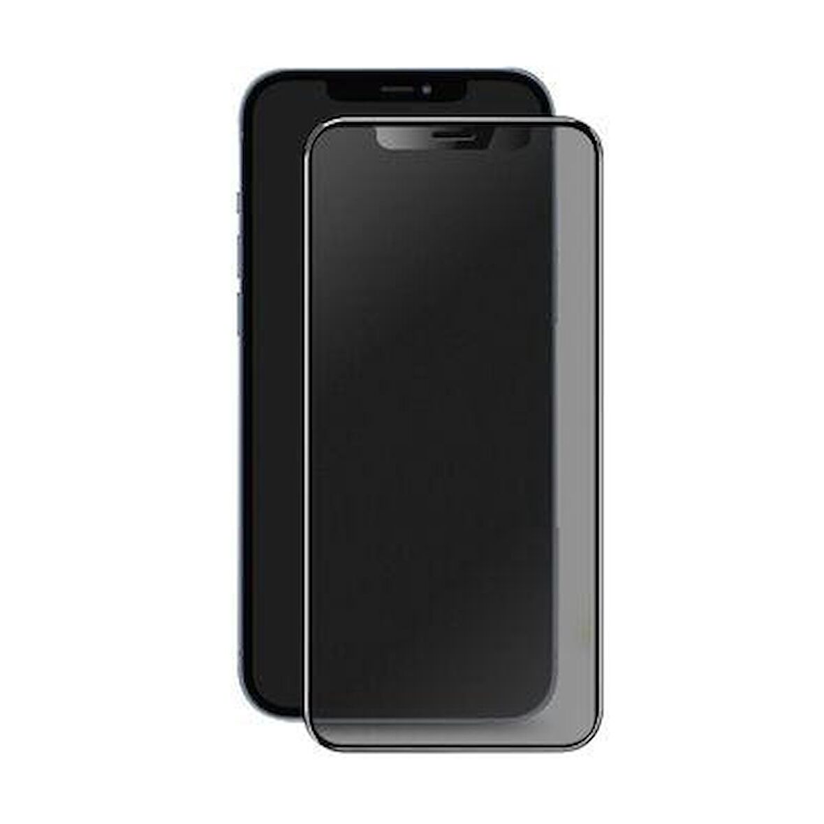 İphone 15 Pro Max Parlak Hayalet Privacy Uygulama Apartli Cam Ekran Koruyucu