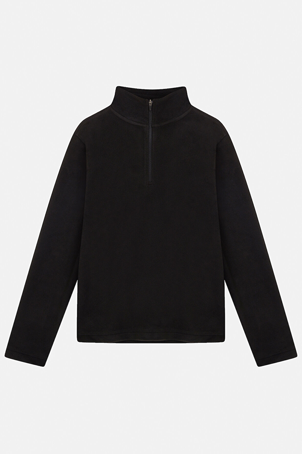 Urbanwild Polar Yarım Fermuarlı Siyah  