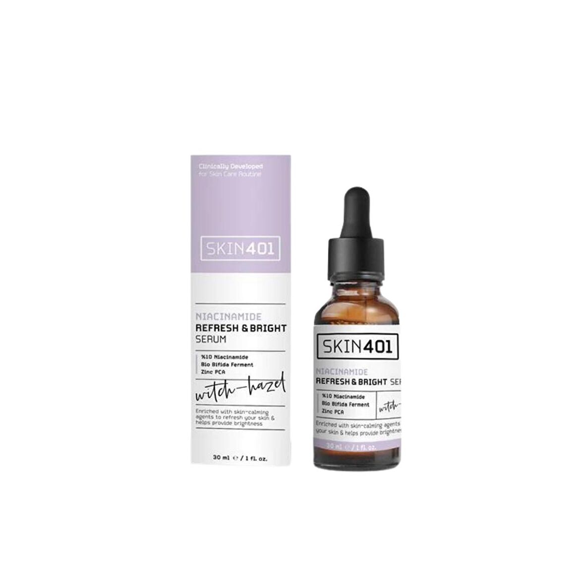 Skin401 Niacinamide Canlandırıcı ve Aydınlatıcı Serum 30ml