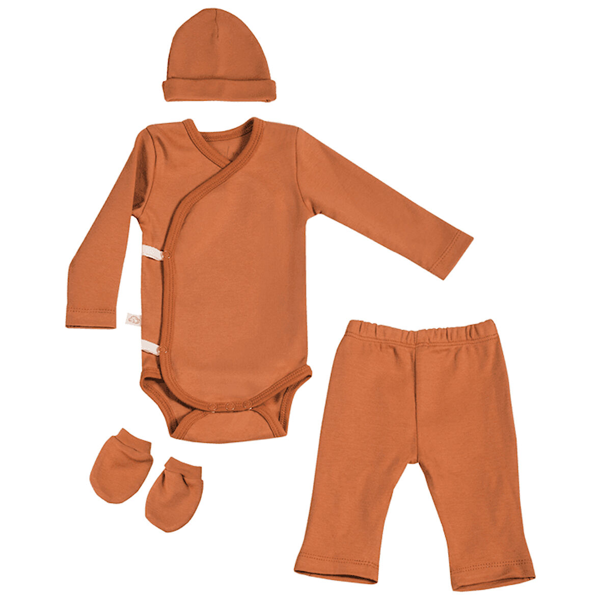 Pumpkin Hug Yenidoğan Organik Mini Set