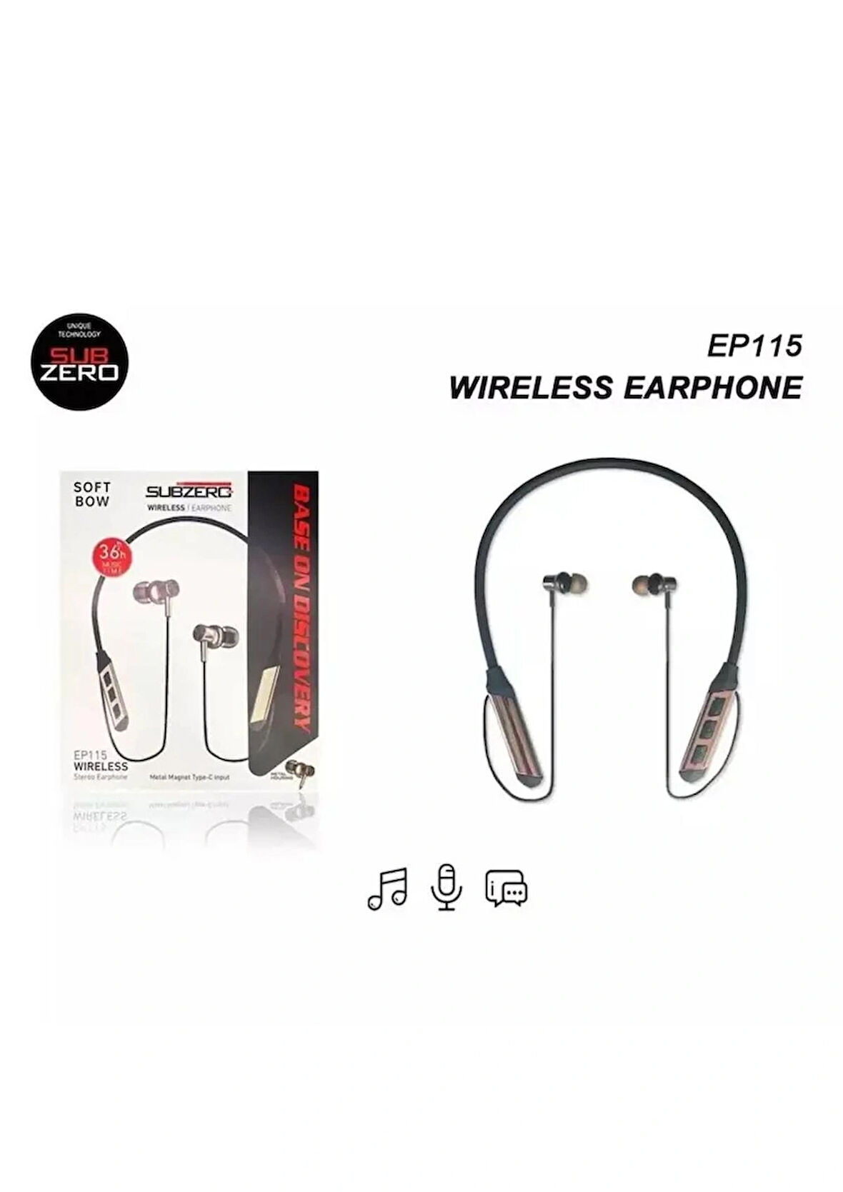 Subzero Ep115 36 Saat Sporcu Bluetooth Kulaklık 