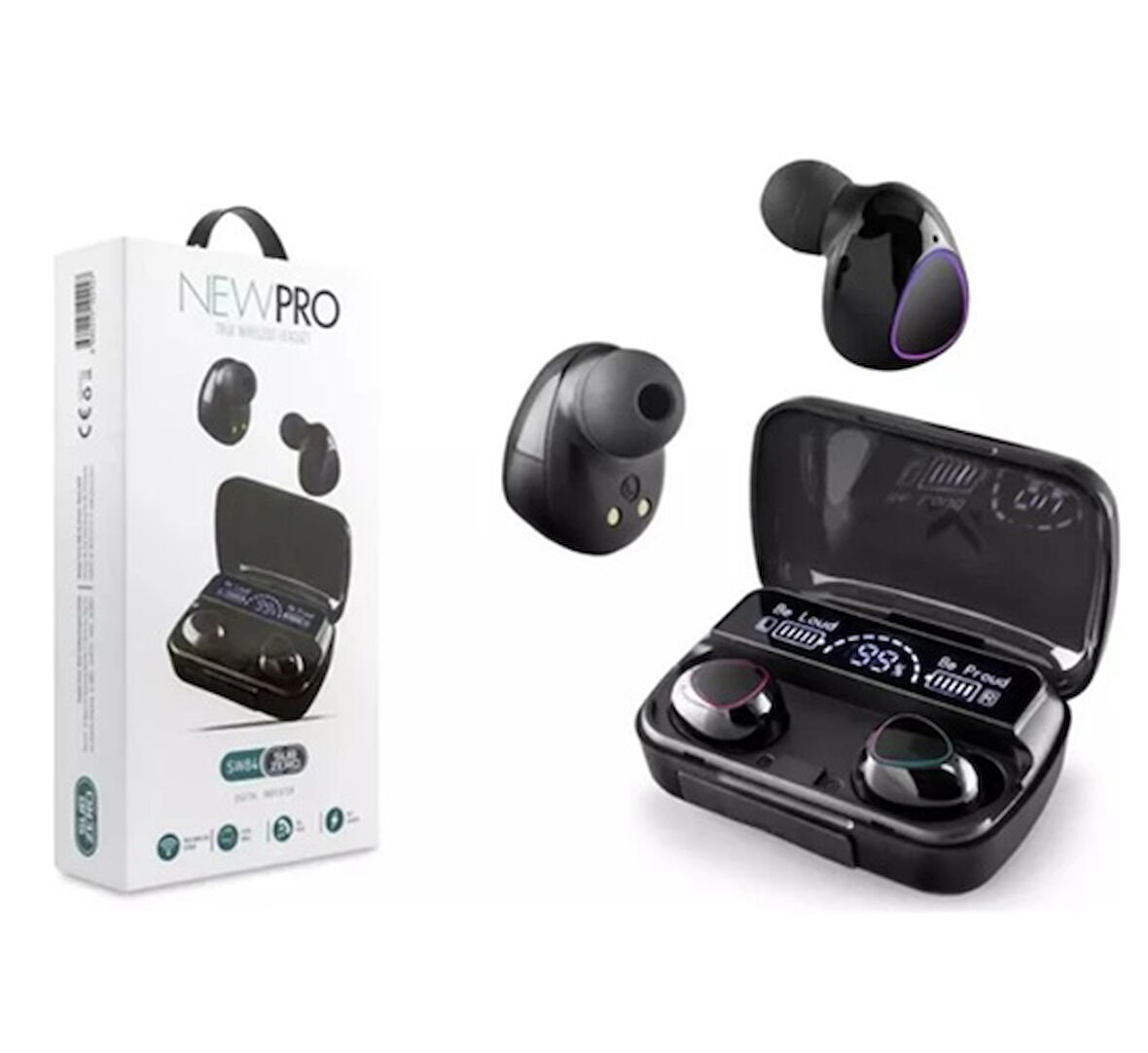 Sub Zero Airpods Kablosuz Kulaklık 5.0 Siyah