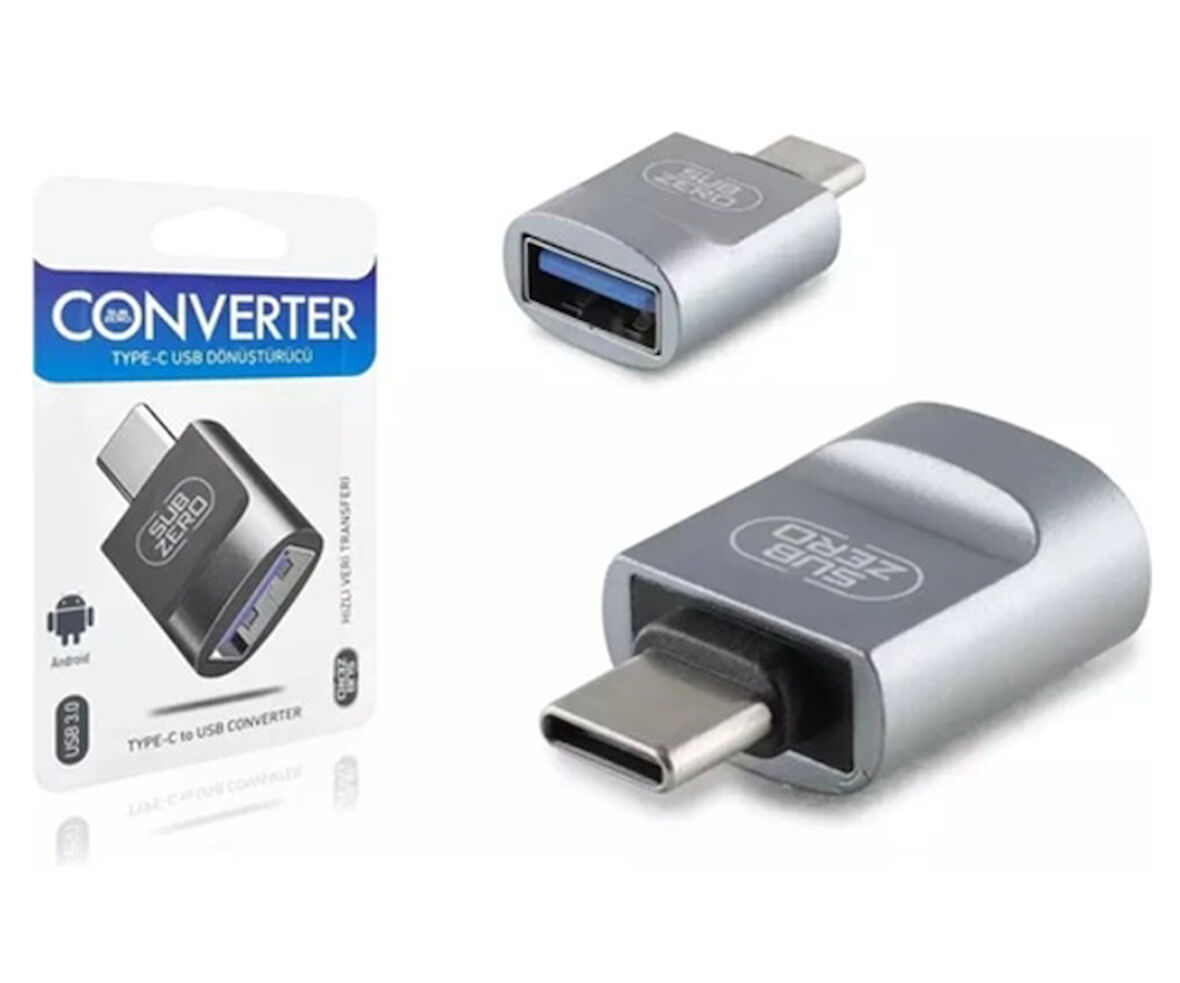Sub Zero Type-C Usb Dönüştürücü 3.0 Cnr10