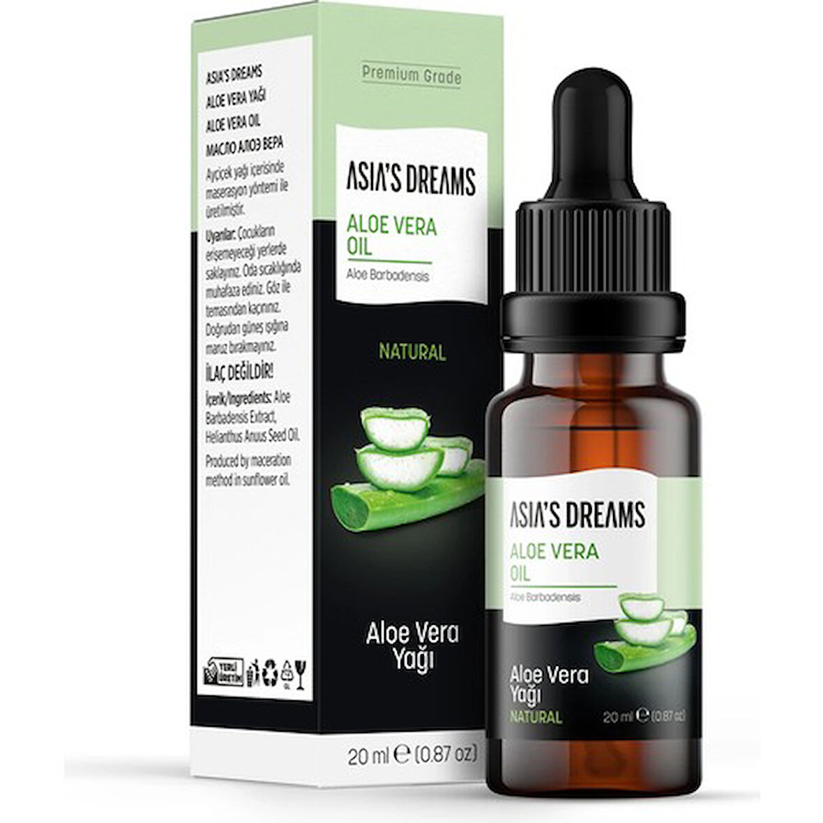 Asia's Dreams Aloe Vera Yağı 20 Ml