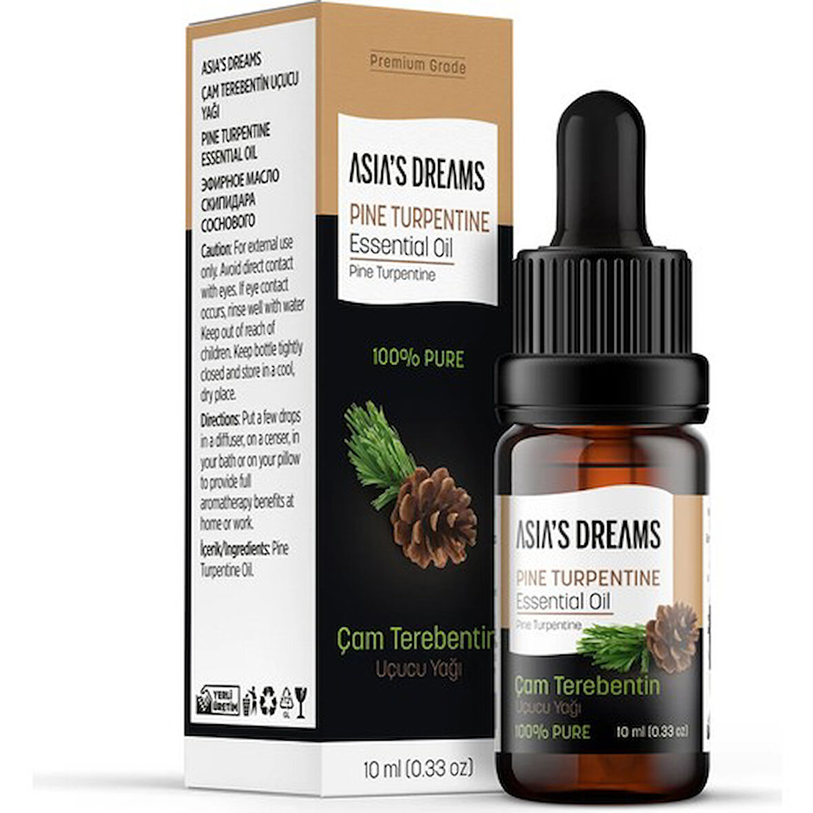 Asia's Dreams Çam Terebentin Yağı 10 Ml