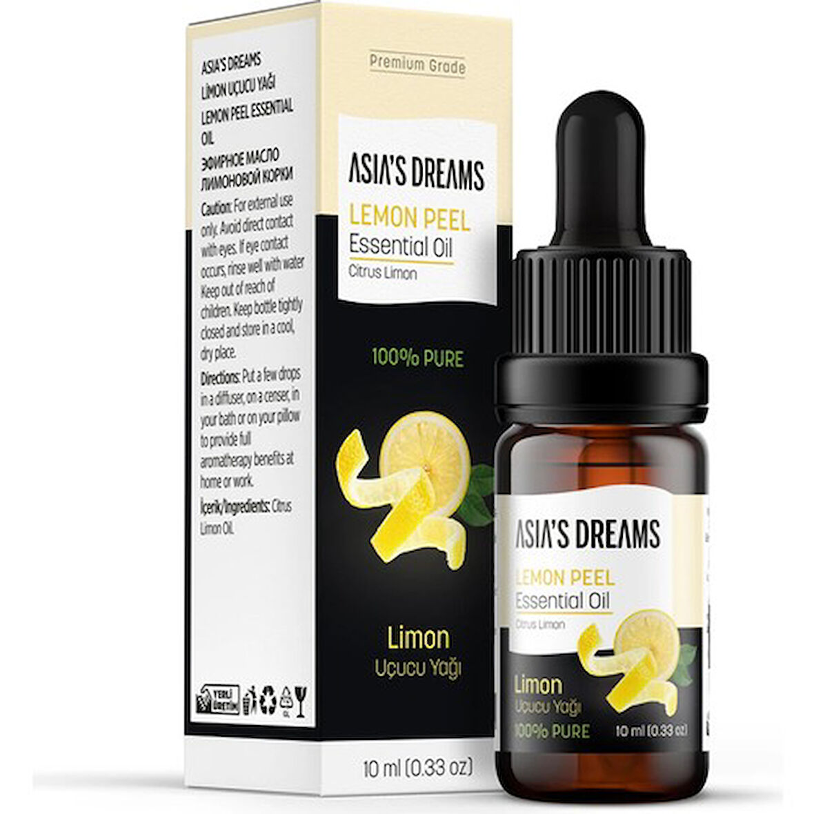 Asia's Dreams Limon Yağı 10 Ml