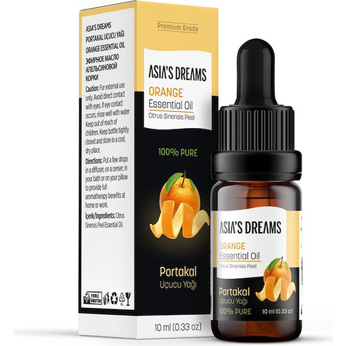 Asia's Dreams Portakal Yağı 10 Ml