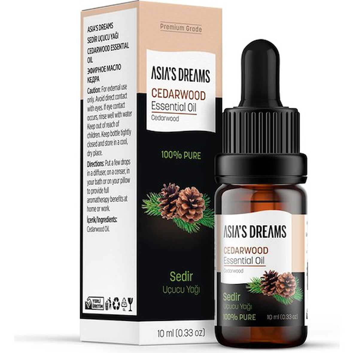 Asia's Dreams Sedir Yağı 10 Ml