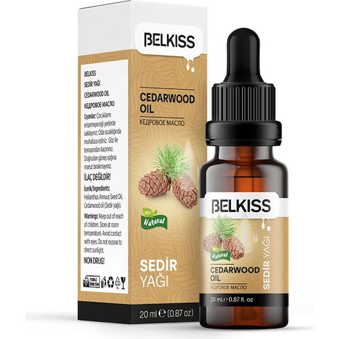 Belkıss Sedir Yağı 20 Ml