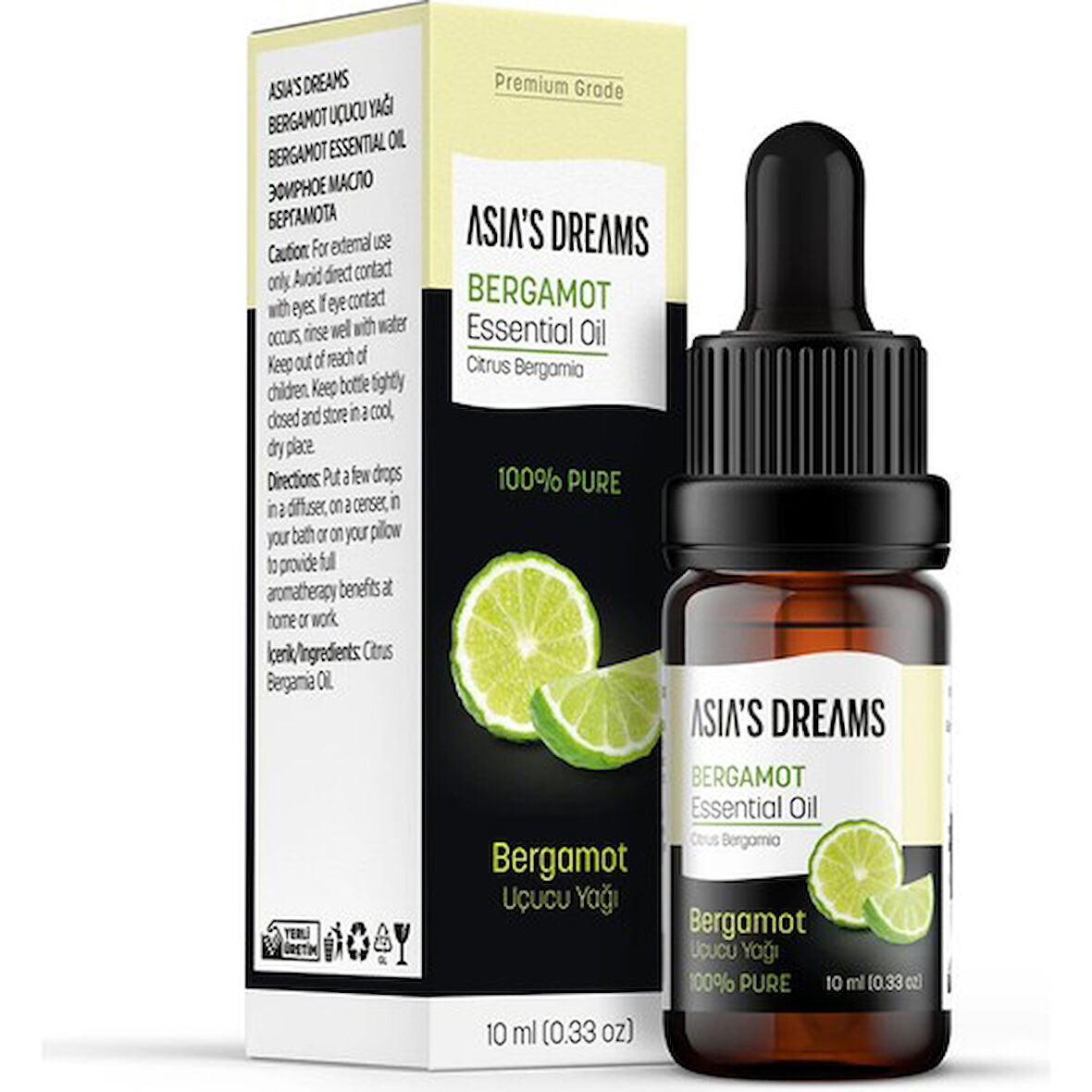 Asia's Dreams Bergamot Yağı 10 Ml