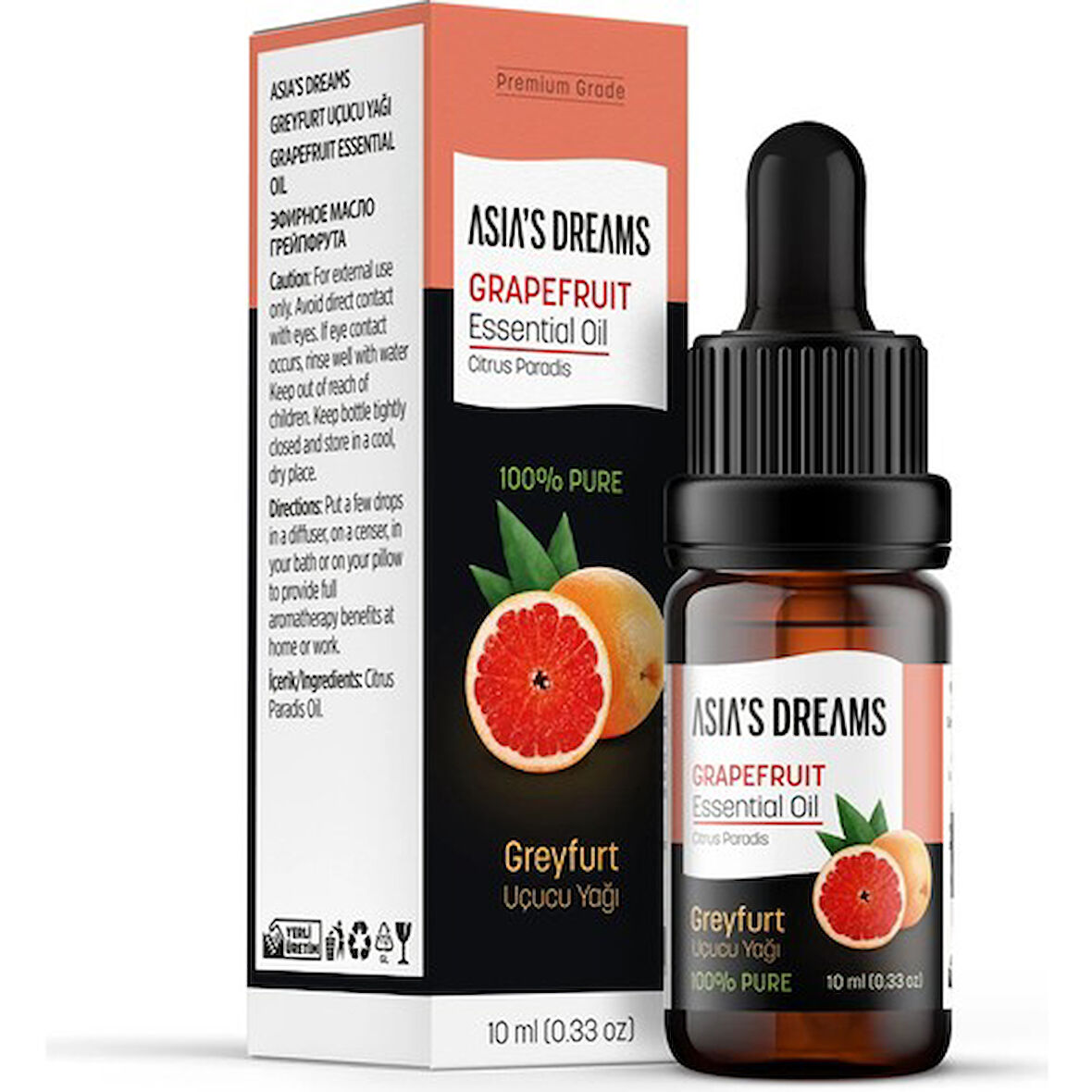 Asia's Dreams Greyfurt Yağı 10 Ml