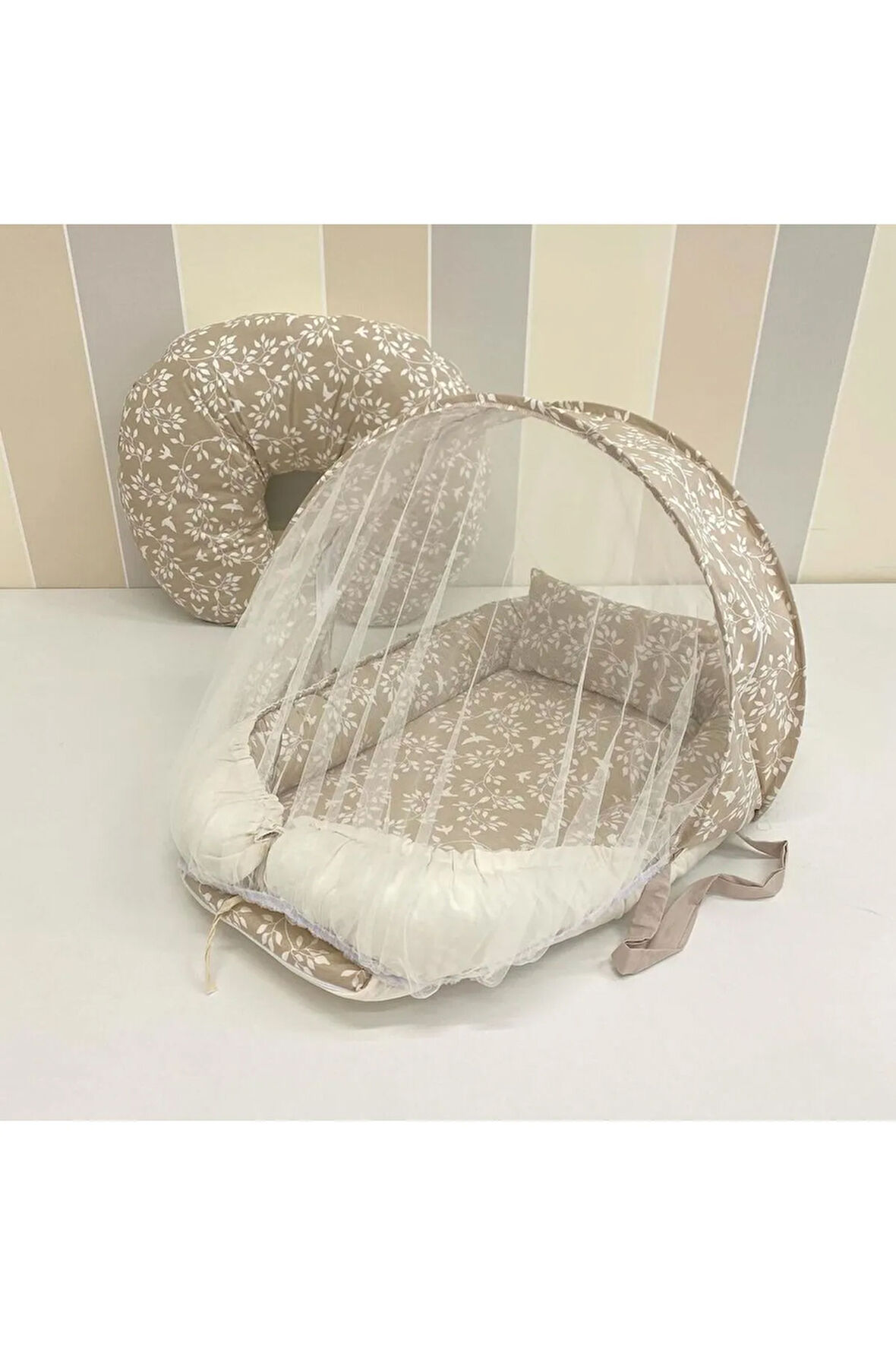 Cibinlikli Babynest seti - 100% Pamuklu
