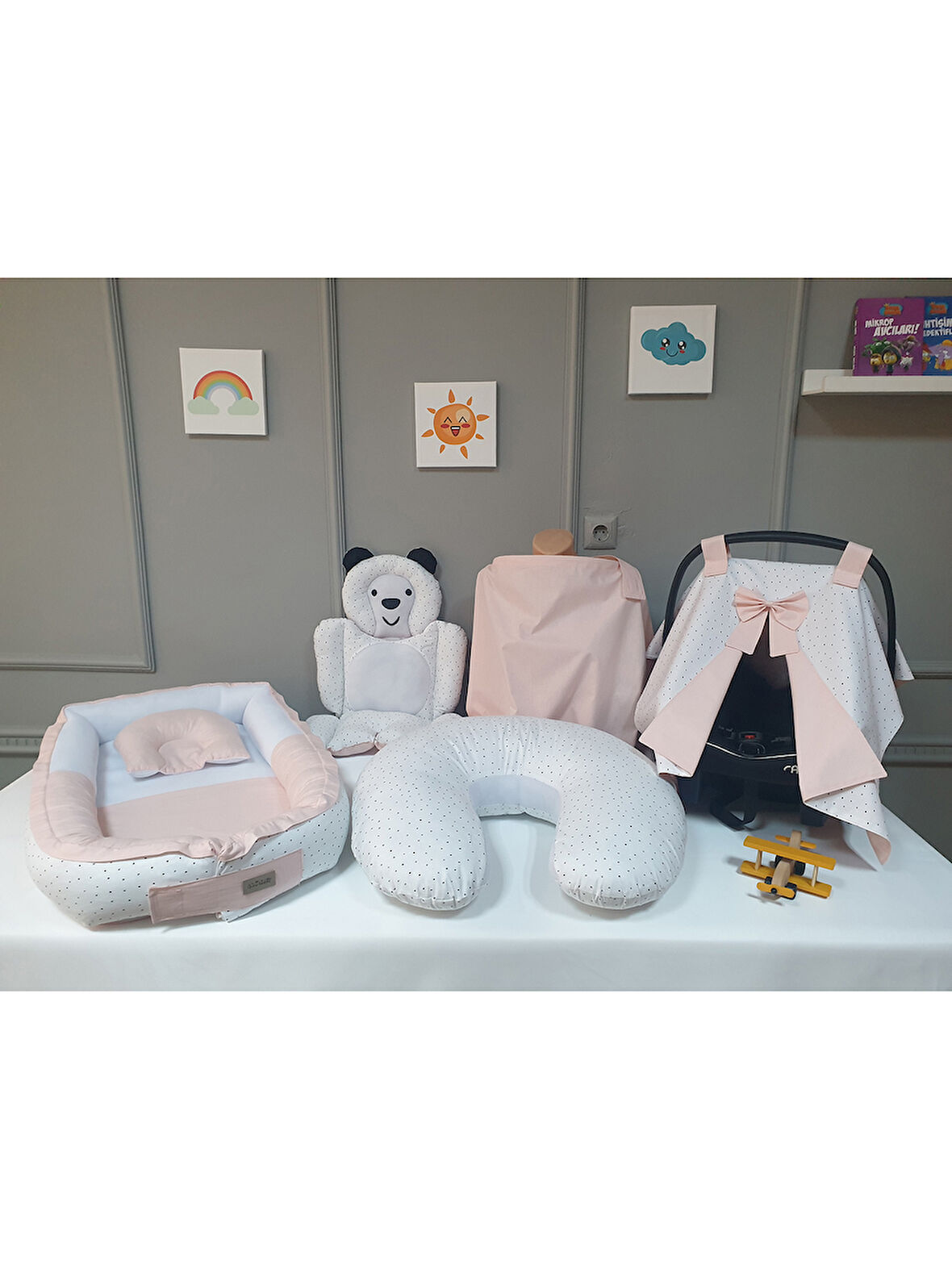 Yuar Baby Air Babynest Seti Puan Pudra