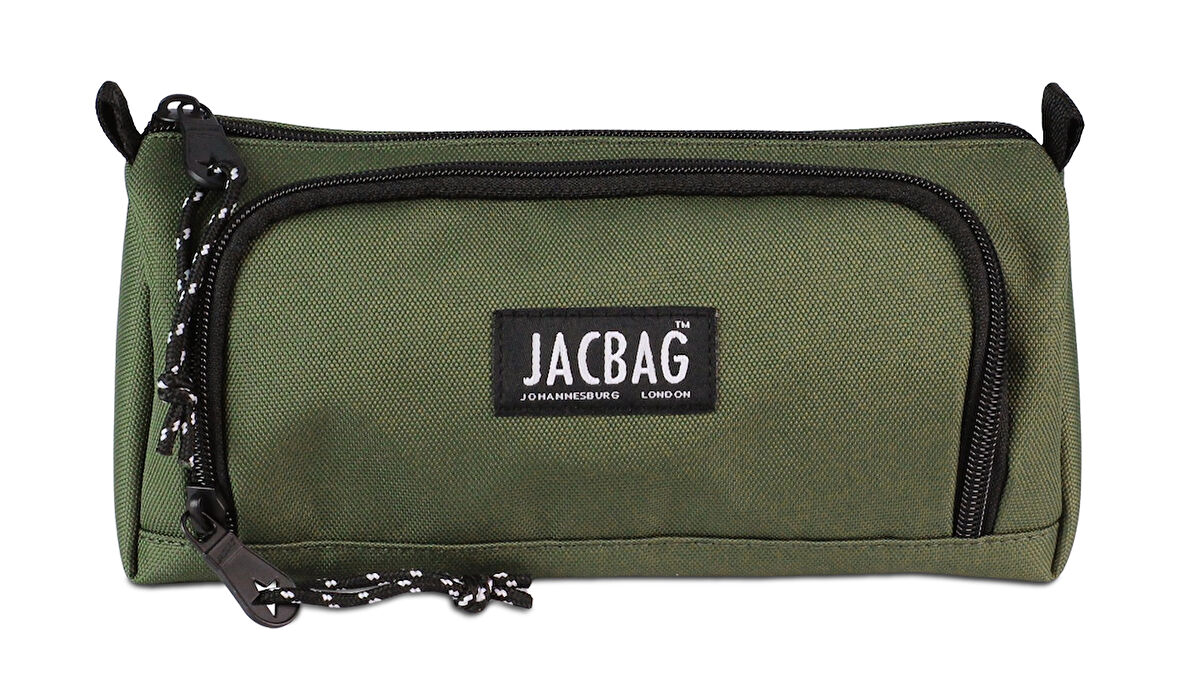 JACBAG PRIME XL-LASTİK AYRAÇLI İKİ BÖLMELİ KALEM KUTUSU