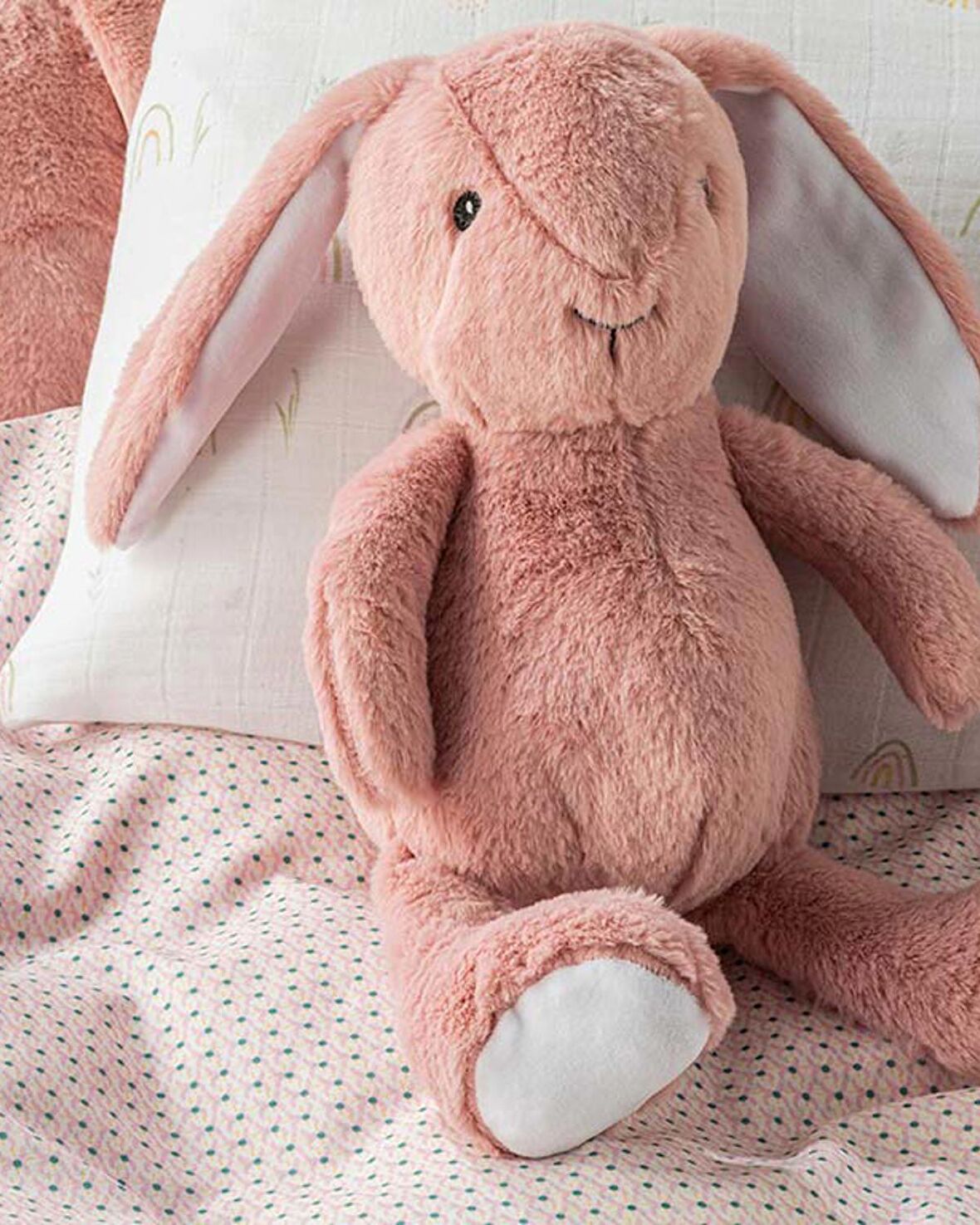 English Home Bunny Bebe Dekoratif Kırlent Pembe