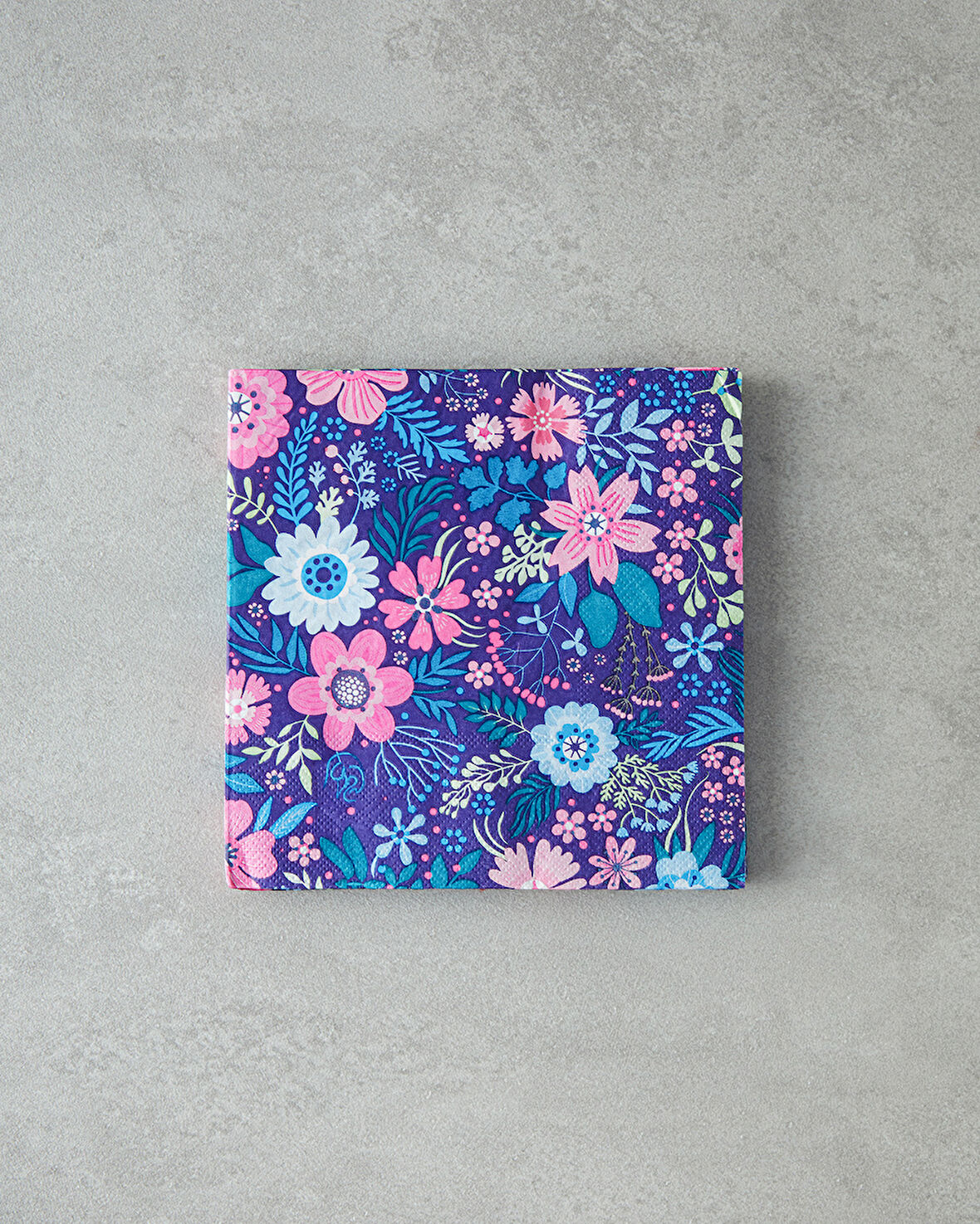 Flower Garden 20'li Kağıt Peçete  Pembe - Mavi