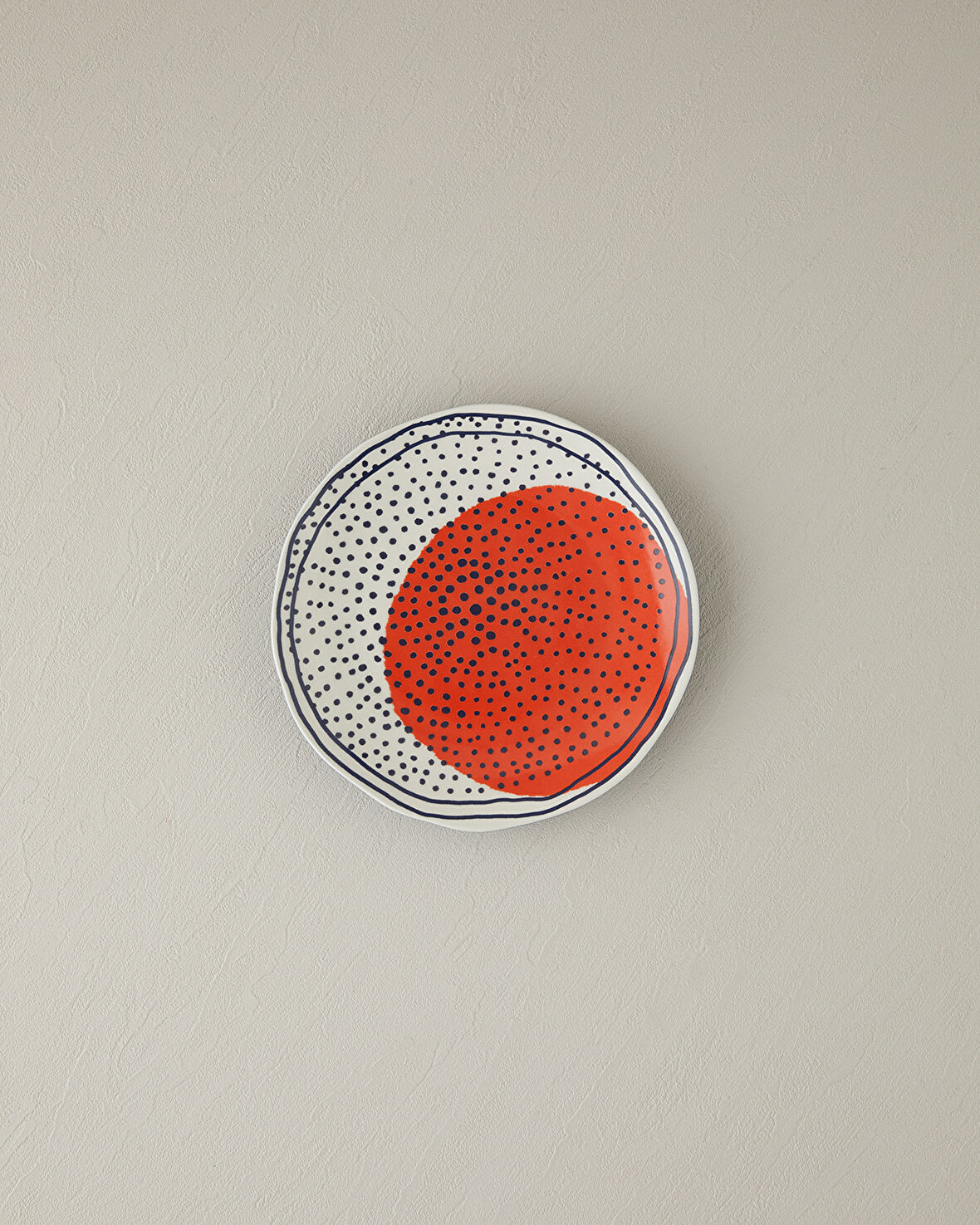 English Home Arzu Sabancı Patch Stoneware Pasta Tabağı 20 cm Terracotta