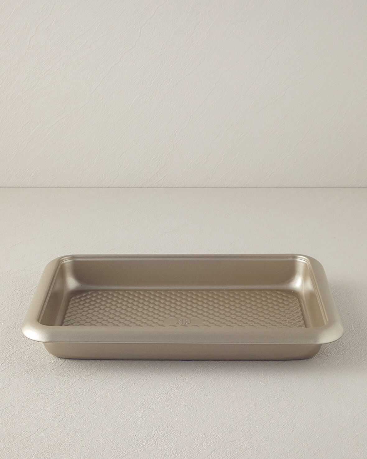 Patisserie Tray Karbon Çelik Kek Kalıbı 37x27 cm Şampanya