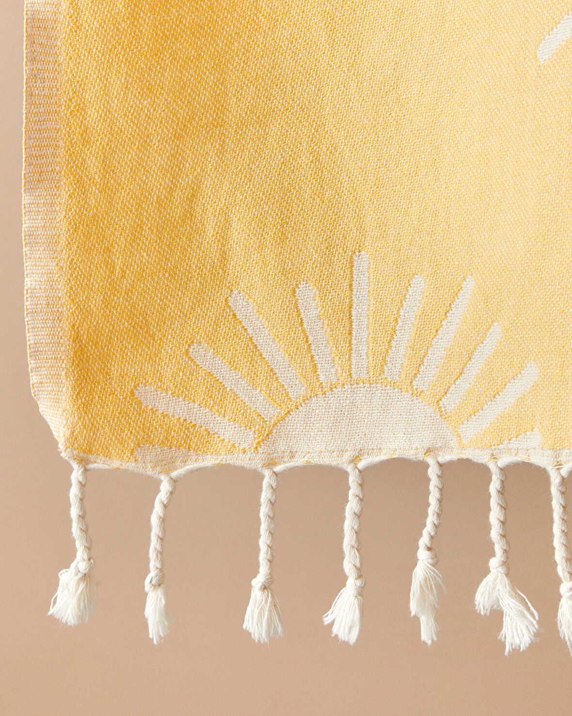 Vina Pamuklu Peştamal 90x150 cm Sarı