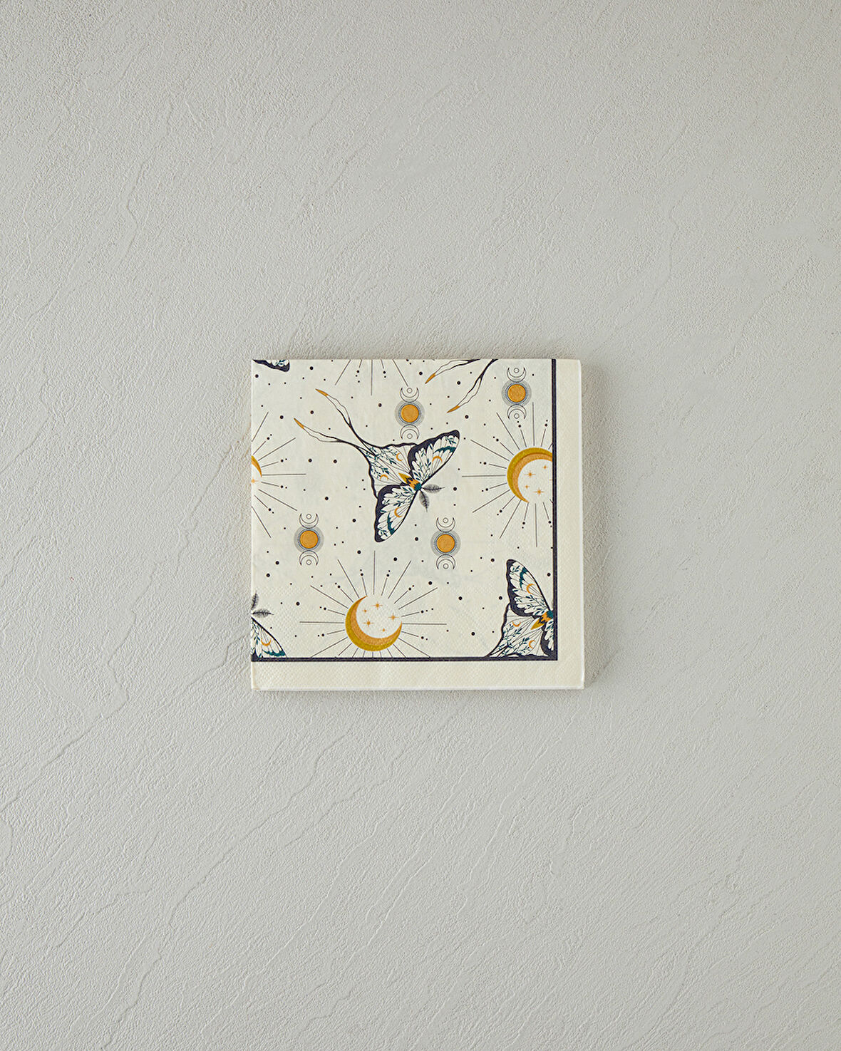 Talisman Butterfly 20'li Kağıt Peçete  Siyah