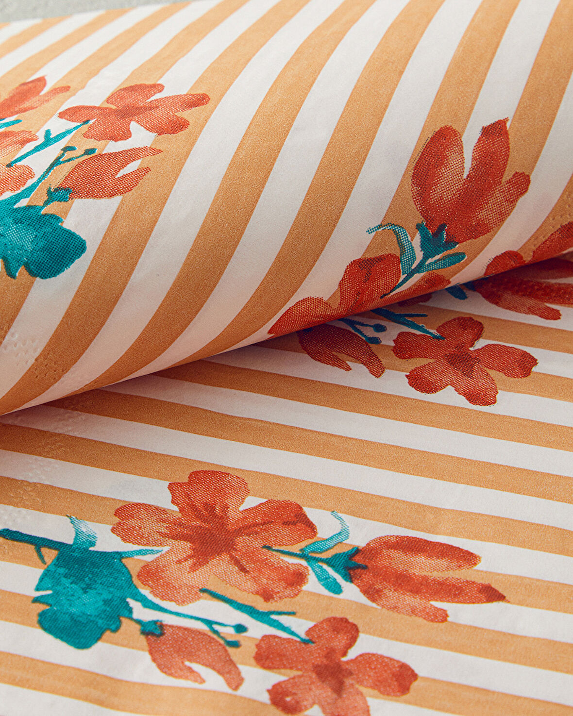 Retro Flower 20'li Kağıt Peçete 33x33 cm Yeşil