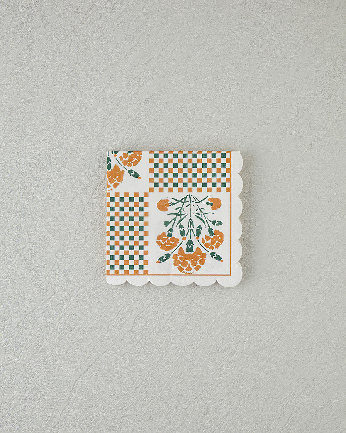 English Home Retro Botanique 20'li Kağıt Peçete  Yeşil