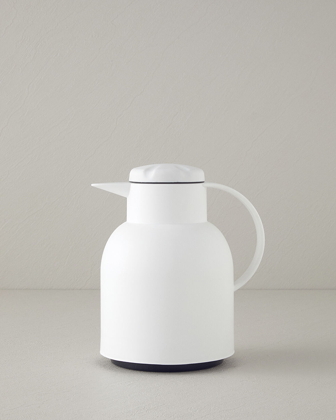 English Home Tiya Polipropilen İçi Cam Termos 1000 ml Beyaz