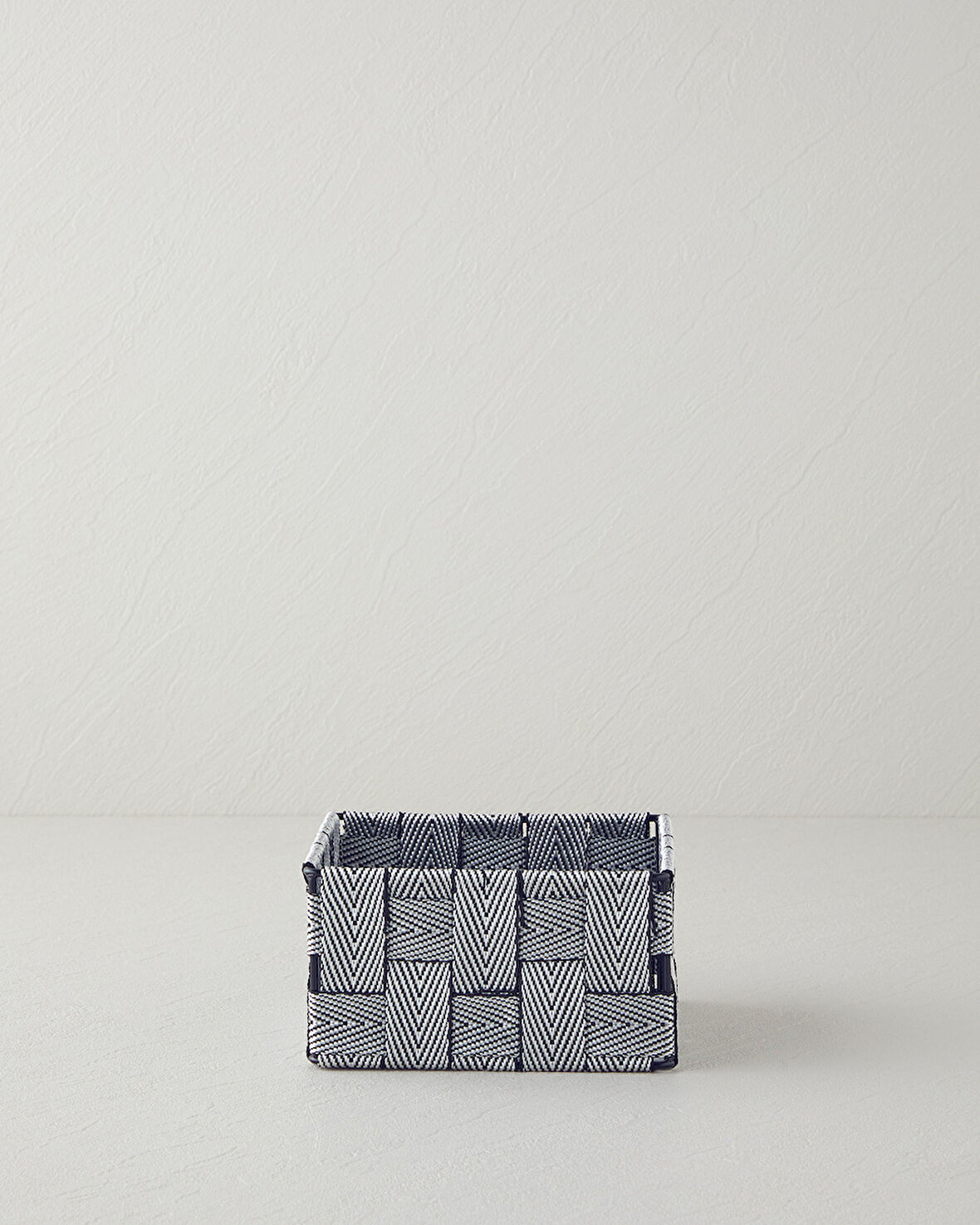 Shine Sepet 14x14x7 cm Siyah - Beyaz