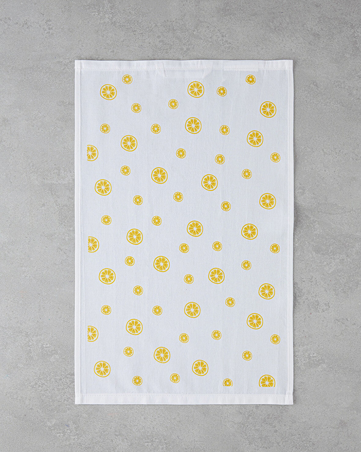 English Home Lemons Pamuk Kurulama Bezi Sarı