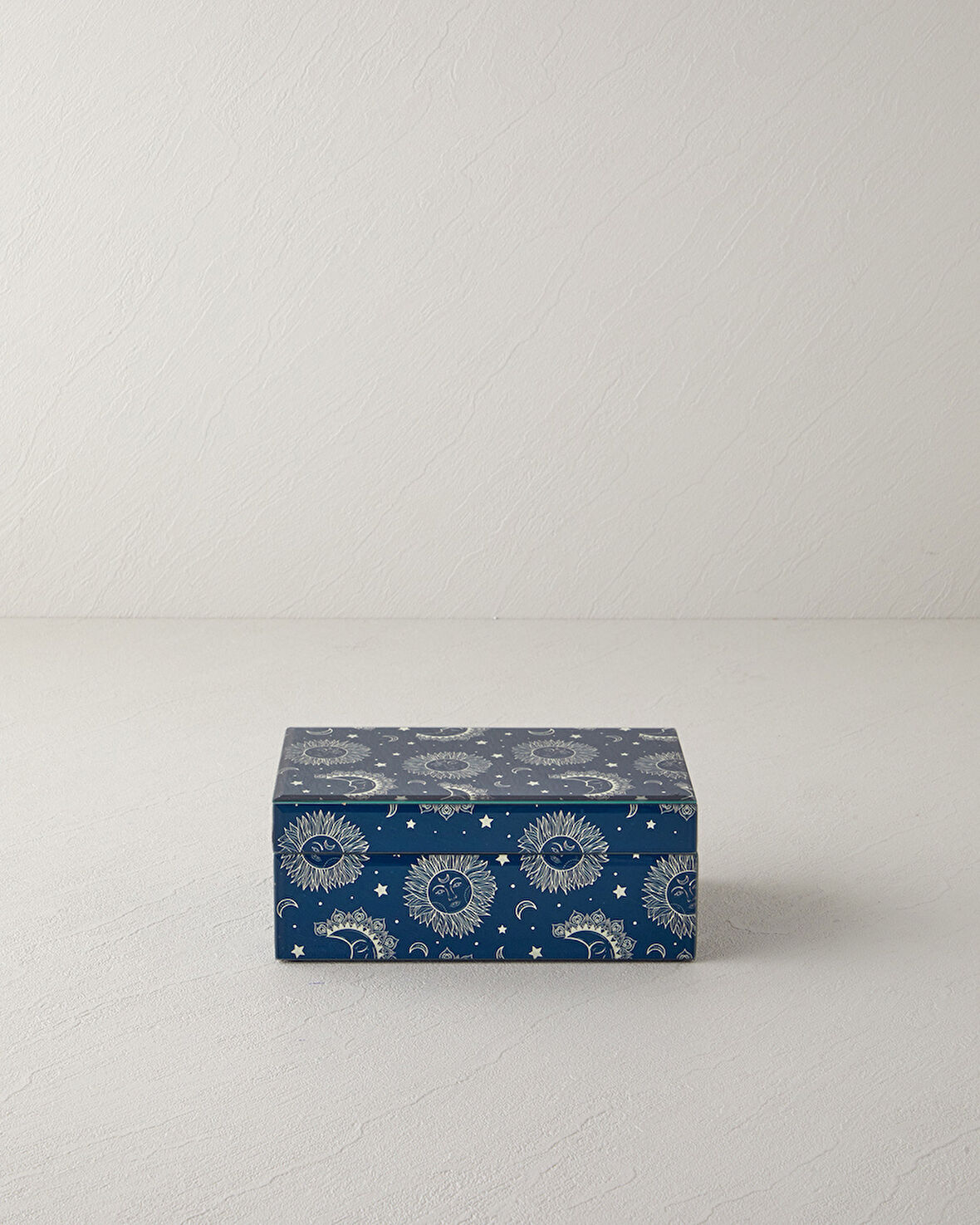 English Home Alba Dekoratif Kutu 21x13x8,5 cm Lacivert