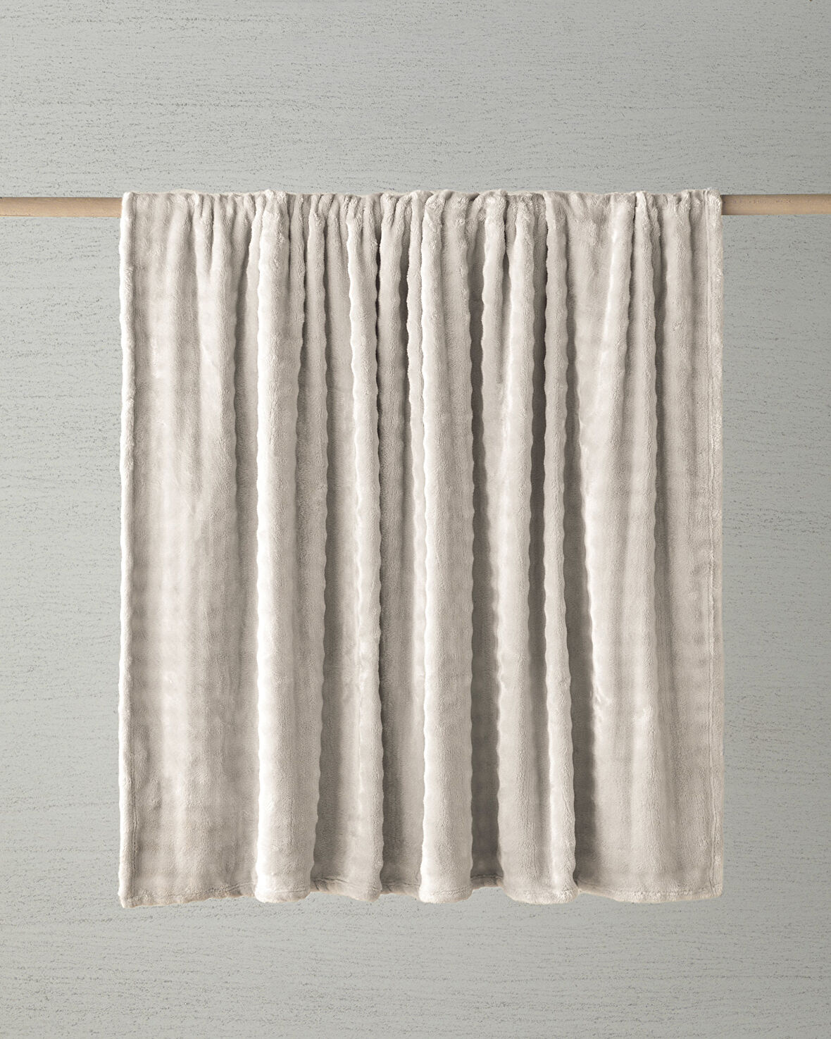 English Home Glance Bubble Supersoft Tek Kişilik Battaniye Krem