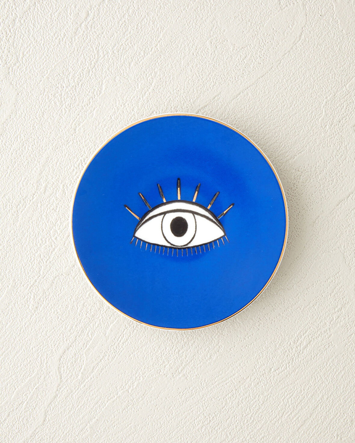 Talisman Eye Bone China Çerezlik 10 cm Lacivert