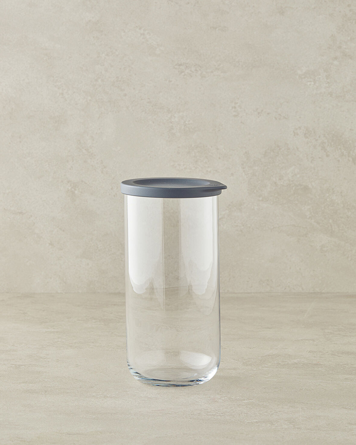 English Home Fresh Safe Cam Kavanoz 1400 ml Gri