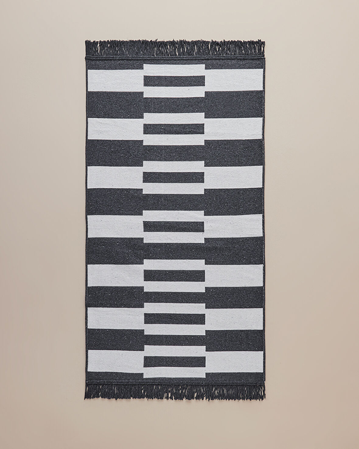 English Home Ottica Dokuma Kilim 120x180 cm Antrasit