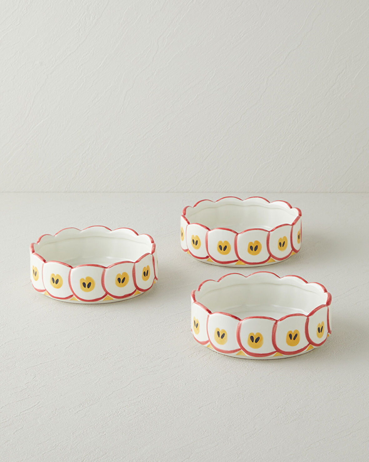 Apple Stoneware Kase 15,5 cm Kırmızı