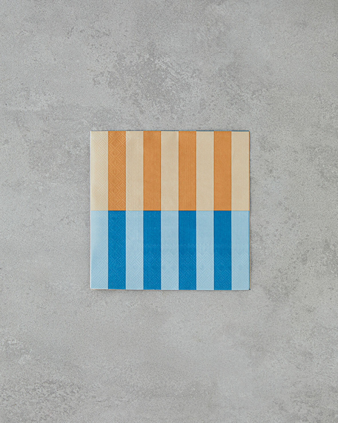 Summer Line Kağıt 20'li Kağıt Peçete 33x33 cm Turuncu-Mavi