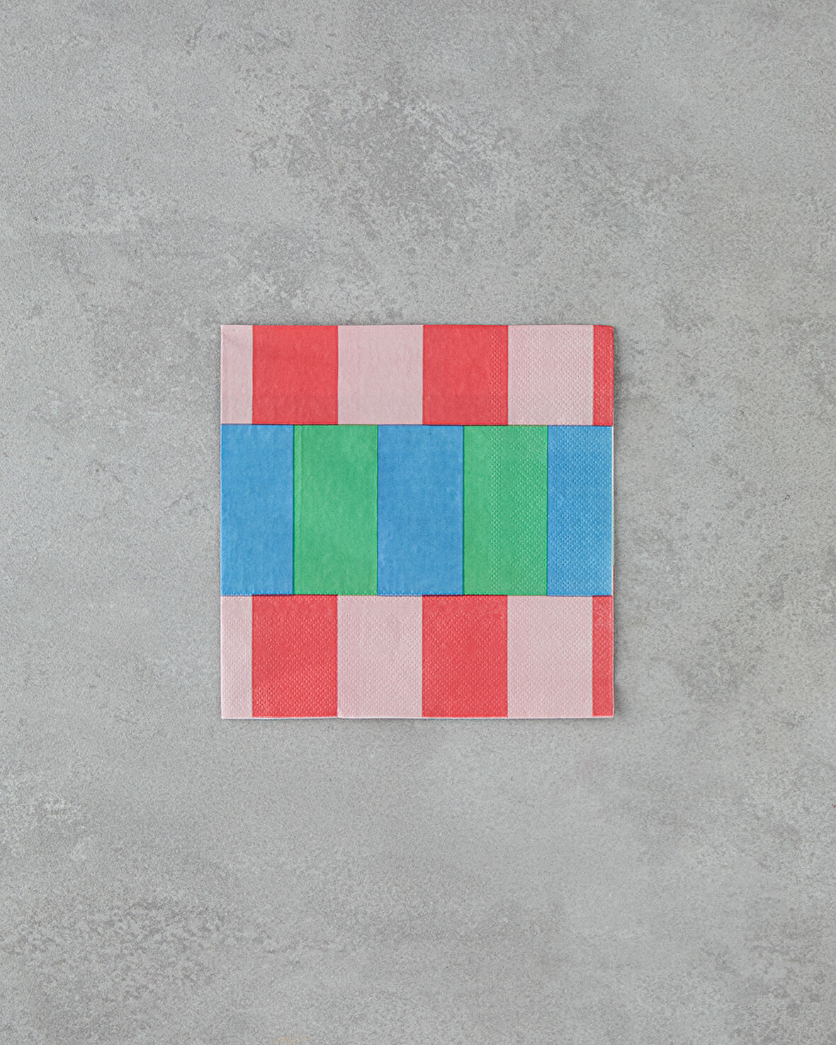 Summer Checkers 20'li Kağıt Peçete 33x33 cm Pembe - Yeşil