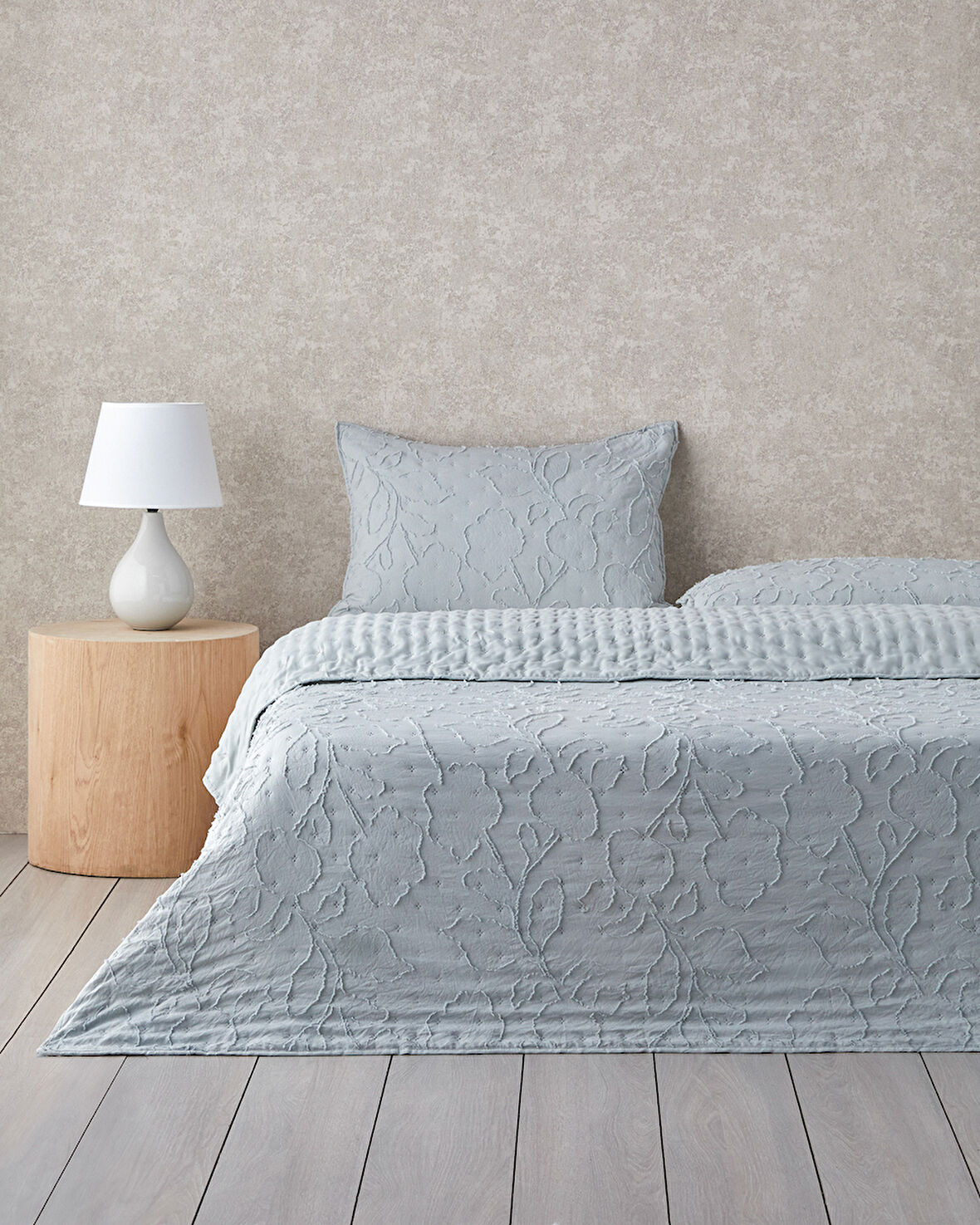 Verdant Jacquard Çift Kişilik Yatak Örtüsü Takımı 200x220 cm Yeşil