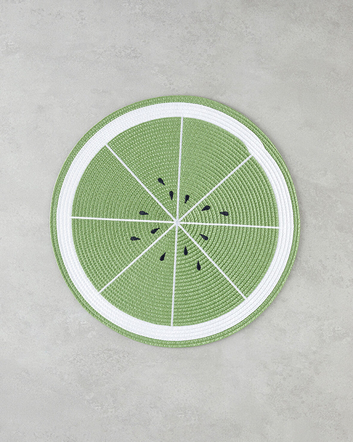 Summer Kiwi PP 2'li Amerikan Servis 38 cm Yeşil