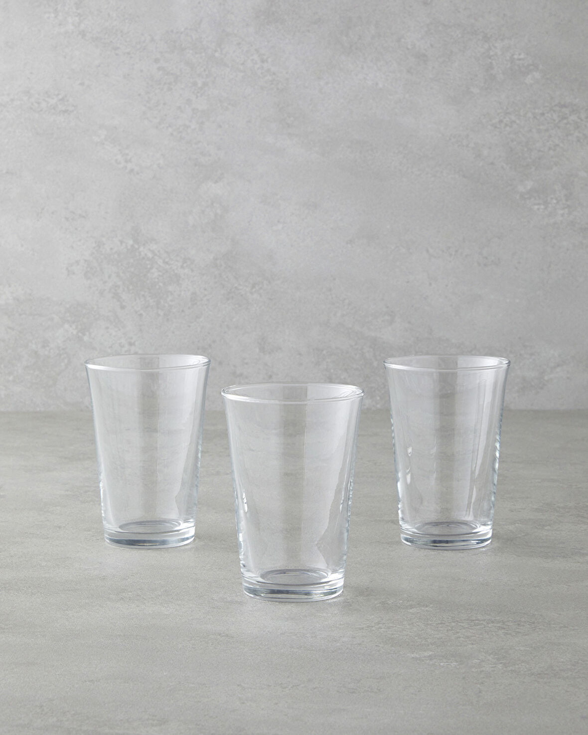 Hues Cam 3'lü Bardak 290 ml Şeffaf